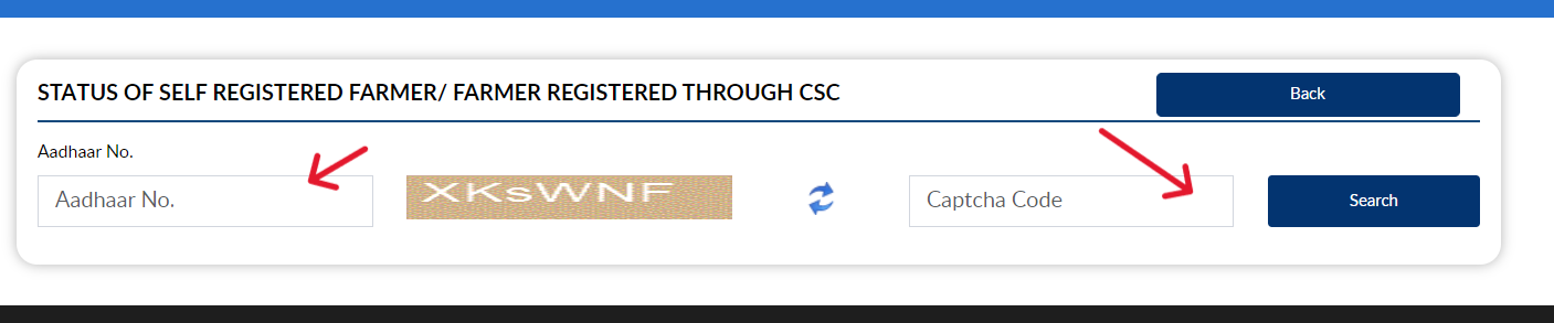 PM Kisan Regsitration status