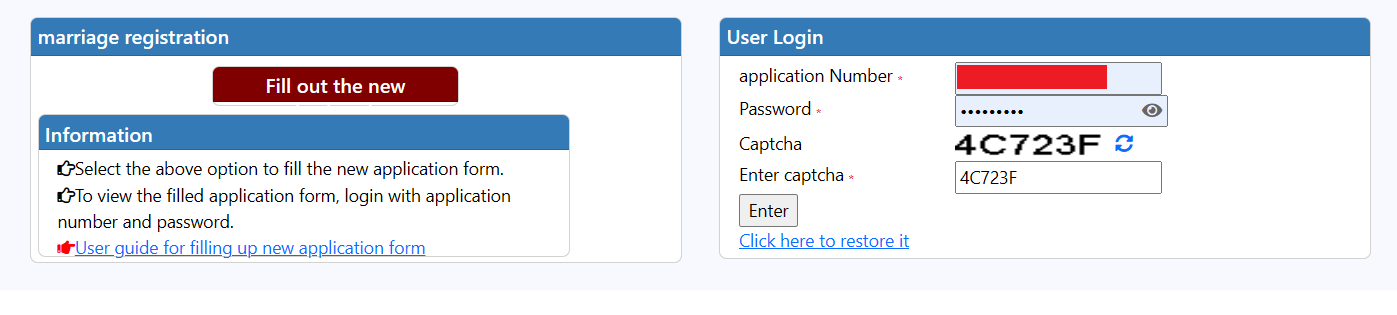 Register / Login